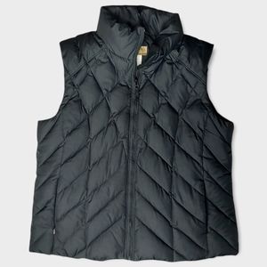 Sorel Black Quilted Puffer Vest XLarge